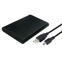 Boîtier de disque dur SATA en aluminium U25E 2,5 pouces, USB2.0, boîte externe portable pour disque dur SSD pour ordinateur portable, livraison gratuite
