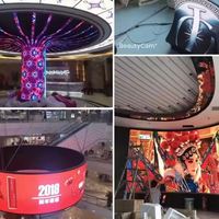 Pantalla LED Interior Flexible a Todo Color con Pantalla Táctil Infrarroja, Impermeable, Garantía de 5 Años, HDR, HLG, Adobe RGB 98%, para Tiendas Minoristas
