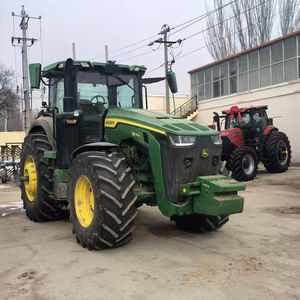 Tractor de ruedas de ciervo John 8R-3004 usado de buena calidad 90HP con componentes de núcleo de cabina y rodamiento - Product Image 1