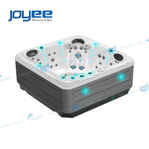 JOYEE migliori servizi 5 persone all'aperto vasca idromassaggio su misura geco Spabad fornitore di fabbrica idromassaggio SPA moda Jacuzzier - Product Image 3