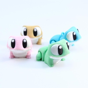 Bán buôn OEM tùy chỉnh 3D in mô hình động vật xu hướng đồ chơi trẻ em nhựa tắc kè ếch & Khủng Long tùy chỉnh các nhà cung cấp - Product Image 3