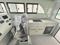 Yacht de luxe en aluminium de 11 m (36 pieds) avec cockpit fermé, bateau de plaisance, bateau de pêche, catamaran en aluminium à vendre