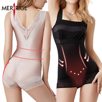 Merrige popüler artı boyutu bodysuit karın kontrol korse kolombiyalı fajas vücut sıkılaştırıcı şekillendirme iç çamaşırı kadınlar için