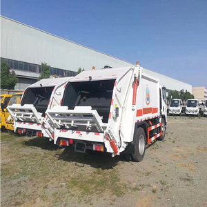 ISUZU marchio giapponese 4x2 8 m3 compressione netturbino compresso veicolo spazzatura autocompattatore rifiuti ISUZU camion compattatore per la vendita - Product Image 3