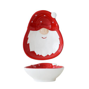 Meilleures ventes <span class=keywords><strong>Amazon</strong></span>, ensemble <span class=keywords><strong>de</strong></span> vaisselle en céramique <span class=keywords><strong>de</strong></span> Noël créatif comprenant un bol et une tasse pour accrocher la décoration - Product Image 5