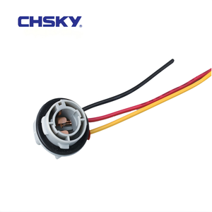 Connecteur de fil de douille LED automobile CHSKY, nouveau, BA15S/1156/1157, remplacement de l'<span class=keywords><strong>ampoule</strong></span>, faisceau de signalisation, support de lampe - Product Image 6