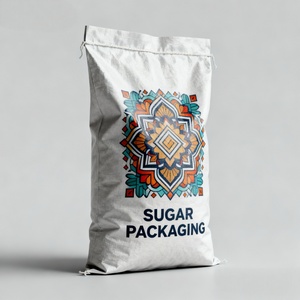Bolsas de Polipropileno Tejido Impresas Personalizadas de 20 kg y 50 kg, Saco Rastreable para Envasado de Granos de Café, Bolsa de Almacenamiento a Granel de PP Tejido - Product Image 5