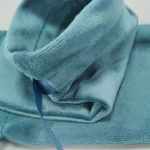 Factory Price Promotional Custom <b>Drawstring</b> Jewelry <b>Pouch</b> Packaging Velvet Bags With Logo Printing - Product Image 6