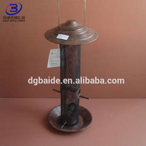 Akıllı otomatik sincap geçirmez Metal akrilik asılı açık havada pencere vahşi ve su gıda tiryakisi Hummingbird kuş besleyici - Product Image 6