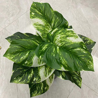 Venta al por Mayor de Planta Artificial Decorativa de Plátano del Viajero en Maceta, 24 Cabezas, Verde, Sin Maceta