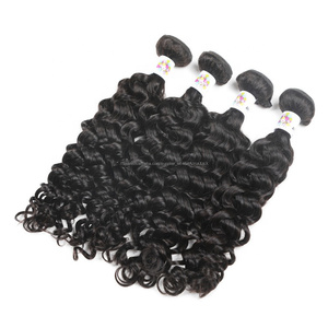 8A natural pelo humano brasileño 100% virginales extensiones de cabello pelo ola de agua natural color sin enredos sin enredos - Product Image 2