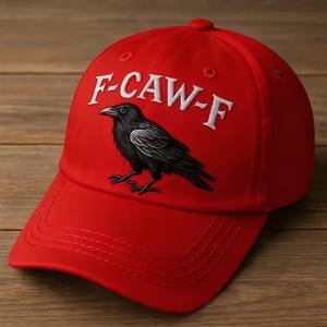 <span class=keywords><strong>Gorra</strong></span> <span class=keywords><strong>de</strong></span> Béisbol <span class=keywords><strong>de</strong></span> Moda 2025 en Oferta, 100% Algodón, Impresión Digital 3D, Diseño F-CAW-F, Visera con Diseño <span class=keywords><strong>de</strong></span> Cuervo - Product Image 1