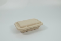 Assiettes carrées jetables écologiques en bagasse de 6 à 10 pouces avec couvercles pour mariage, fête, traiteur, ensemble de vaisselle