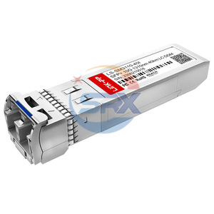 LC cổng đơn chế độ sợi kép 1310nm SFP + 40km mô-đun quang 10 Gigabit, mô-đun quang học cấp công nghiệp - Product Image 1