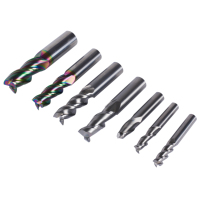 Runchit Tools Manufactory Fraise à queue en carbure d'aluminium pour usinage CNC de l'aluminium, du cuivre et du bois