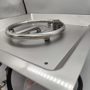 <span class=keywords><strong>Brasero</strong></span> en acier inoxydable pour foyer d'extérieur Brûleur de foyer Taille personnalisée <span class=keywords><strong>Kit</strong></span> de foyer au gaz de haute qualité - Product Image 5