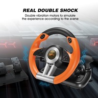 PXN V3 Pro PC Game Racing Wheel USB Car Race Game Volante con pedales para Windows PC/PS3/PS4/Xbox One/NS Switch