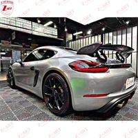 Kit carrosserie Z-ART 718 GT4RS Style Old To New Facelift pour Porsche 981 Cayman 2013-2015, accessoires de tuning et amélioration.