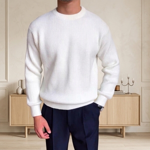 Nuovi Maglioni da Uomo 2025 Traspiranti e Comodi <span class=keywords><strong>in</strong></span> Maglia Invernale con Motivi Cartoon, Stile Hong Kong, <span class=keywords><strong>in</strong></span> Nylon/<span class=keywords><strong>Cotone</strong></span> - Product Image 1