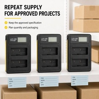 Cargador de Batería Dual para Cámara NP-W126, Base de Carga Rápida Inteligente USB para Personalización de Fábrica al por Mayor, 15 Años de Experiencia OEM