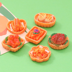 Miniaturas <span class=keywords><strong>de</strong></span> Comida <span class=keywords><strong>de</strong></span> Resina: Pastel, Mooncake, <span class=keywords><strong>Pollo</strong></span> Frito, para Manualidades, Joyería, Accesorios, Bolsas Sorpresa, Materiales <span class=keywords><strong>de</strong></span> Juguete al por Mayor - Product Image 2