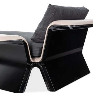 Juego de Sofás de Lujo Estilo Italiano para Sala de Estar, Madera Lacada, Diseño Elegante - Product Image 4