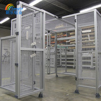 Profilé en aluminium anodisé léger 4040, rail standard européen pour la construction de structures d'imprimantes 3D et d'équipements d'automatisation