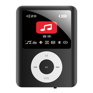 Mini reproductor MP3 portátil con pantalla de 2,4 pulgadas, reproducción de música, cuerpo de plástico, color azul claro, para escuchar sobre la marcha - Product Image 2