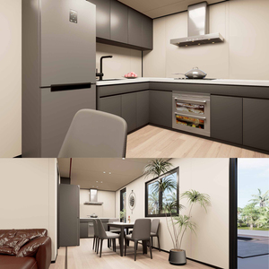 Maisons préfabriquées extensibles en duplex, villas de 40 pieds, maison conteneur avec 3 chambres et 2 salles de bain - Product Image 5