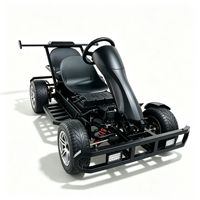 Go-Kart Eléctrico para Adultos, Recargable, Auto de Carreras Eléctrico, Doble Tracción, Go-Kart para Niños