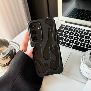 Funda con Diseño de Llama Irregular, Disipación de Calor, Diseño Hueco, Compatible con Samsung Galaxy A15 A16 A54 A06 S25 Ultra A55 - Product Image 4