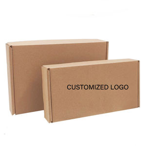 Muestras Gratis, Caja Plana de Cartón Corrugado Plegable para Envíos Postales y Exhibiciones, Diseño Impreso Personalizado Ecológico - Product Image 1