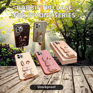 Ốp điện thoại <span class=keywords><strong>iPhone</strong></span> 11 12 13 14 Pro Max 15 16 Pro Max Model A53 cao cấp, chất liệu TPU mạ điện, thiết kế chân đế bảo vệ - Product Image 2