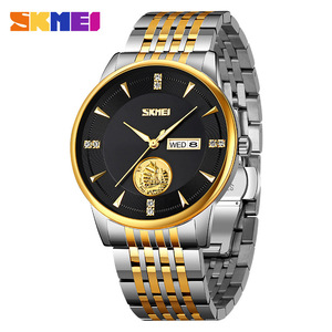 Montre Homme Quartz SKMEI 9309 <span class=keywords><strong>2023</strong></span> Nouvelle Collection, Verre Transparent, Sport, Bracelet Acier Inoxydable, Élégante et Lumineuse C15 - Product Image 6