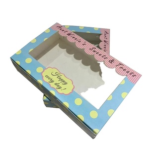Fabricant de boîte d'emballage en carton blanc de qualité alimentaire personnalisée pour snack et pâtisserie avec fenêtre transparente, imprimable - Product Image 3