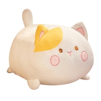 Venta al por mayor japonés Chubby Fat House Cat Velboa muñeco de peluche para Amazon Cross-Border Big Sea Animal PP