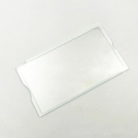 Lentille d'écran en plastique pour PSP 2000 protecteur de miroir d'écran en verre pour PSP3000 lentille de panneau en plastique de boîtier avant