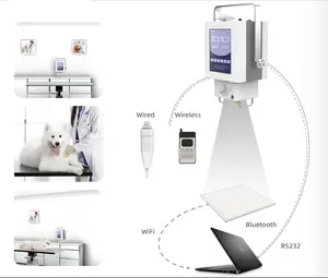 MT Medical Machine à rayons X DR mobile à écran tactile de 9.7 pouces Machine à rayons X portable numérique à haute fréquence de 5kw