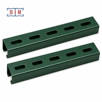 Profilé en C rainuré ASTM 41x41 en Zinc-Aluminium-Magnésium, type Unistrut/Unicanal/Canale BIM, pour ateliers humides, applications CEE, OEM, sur mesure