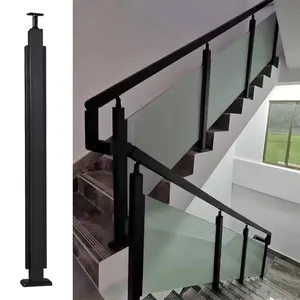 Kaliteli paslanmaz çelik korkuluk merdiven korkuluklar Post Modern tasarım kapalı açık korkuluklar
