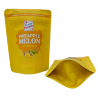 Kemasan Pouch Stand Up Matte Custom Printing, Resealable, Aluminium Foil, Zip Lock, Doypack, Mylar, untuk Penyimpanan Makanan