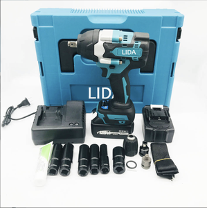 Llave de Impacto Inalámbrica de 18V y 1500N.m de Torque, con Batería de Iones de Litio, Accionamiento de 1/2 Pulgada, para Uso Industrial y Automotriz, DTW-1500 High T - Product Image 1
