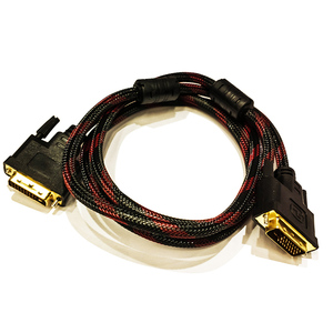 1.5 Meter 5Feet Black Analog DVI Male to HD15 Male Cable PVC Jacket for Computer &amp; Monitor Use - Product Image 2