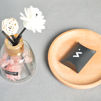 Boîte à oreiller de luxe personnalisée avec logo, petite taille, pour accessoires, bonbons de mariage