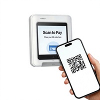 Terminal de paiement sans contact MDB NFC Pay SDK, Android 13, paiement par simple pression, pour intérieur, sans surveillance, avec 4G WIFI BT 2MP Z80-UPT