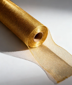 Maille de fil de cuivre rouge tissée de qualité supérieure pour blindage EMF RF, filtre <span class=keywords><strong>Faraday</strong></span>, soudure, cuivre pur, maille carrée 40, 2m <span class=keywords><strong>max</strong></span>. - Product Image 1