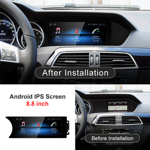 Stwei 8.8 นิ้ว 8 คอร์ Android 13 สำหรับรถยนต์ Mercedes Benz C Class W204 ปี 11 12 13 นิวเจนเนอเรชั่น 4.5 ระบบอัจฉริยะในรถยนต์ ระบบมัลติมีเดียในรถยนต์ - Product Image 2