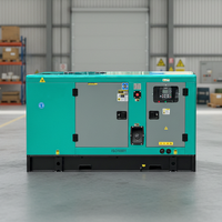 Generador Diésel Trifásico de 10KW, 30KW, 50KW, Industrial, Silencioso, de Servicio Pesado, con Arranque Eléctrico, Estación de Energía Móvil