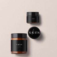 Étiquette autocollante personnalisée imperméable pour emballage de produits cosmétiques et de soins de la peau, avec logo privé