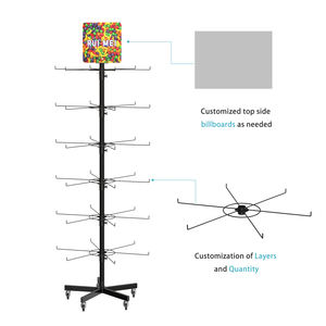 Nouveau design, support de rangement suspendu <span class=keywords><strong>pour</strong></span> <span class=keywords><strong>pop</strong></span>-<span class=keywords><strong>corn</strong></span> avec 36 crochets, vente directe usine - Product Image 3